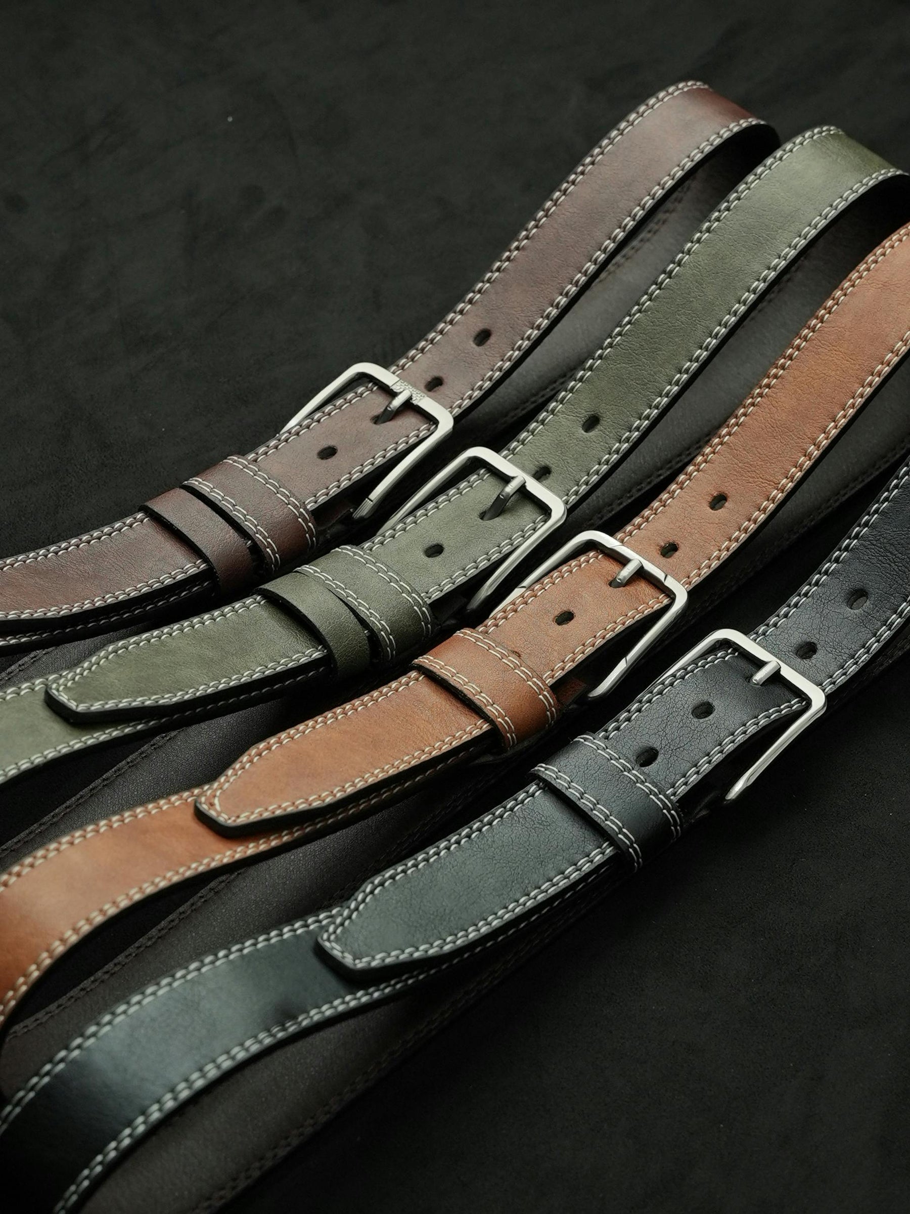 Leather belts